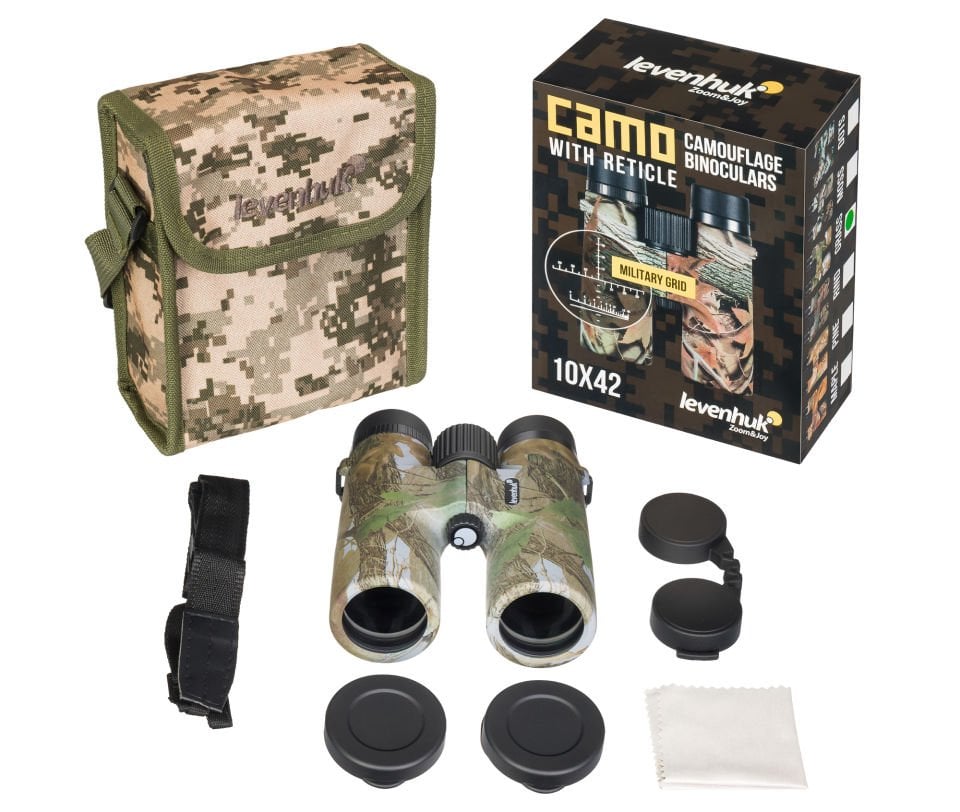 Levenhuk Camo 10x42 Artıkıllı Binoküler Dürbün