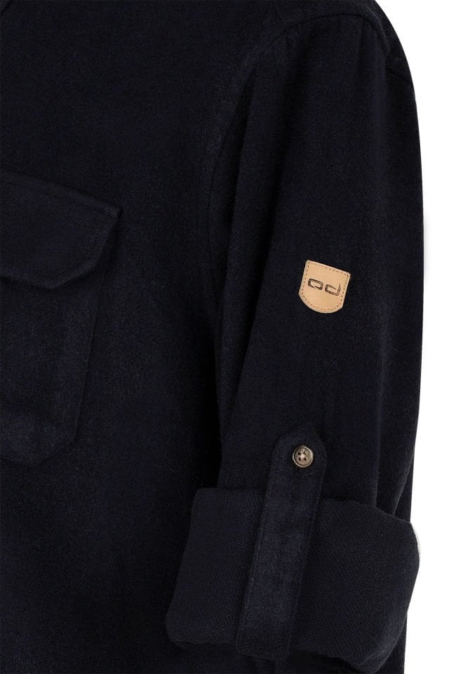 OD WNTR Flannel Oduncu Gömleği Yumuşak Tuşe Lacivert - Medium BEDEN