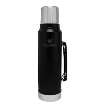 Stanley 1L Classic Legendary Bottle Matte Black - Efsane Stanley Termos Siyah