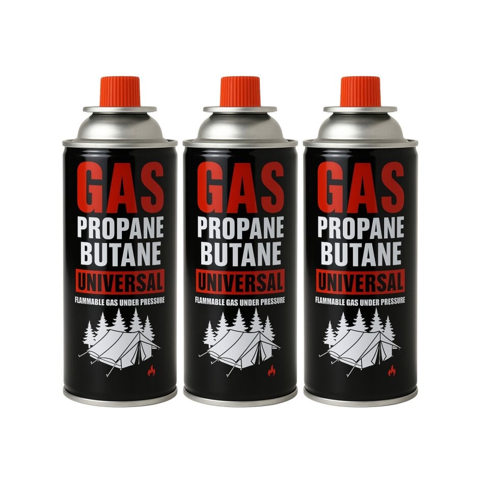 Wilderix 227 gr Propan-Butan Kamp Gazı Kartuşu - 3 Adet