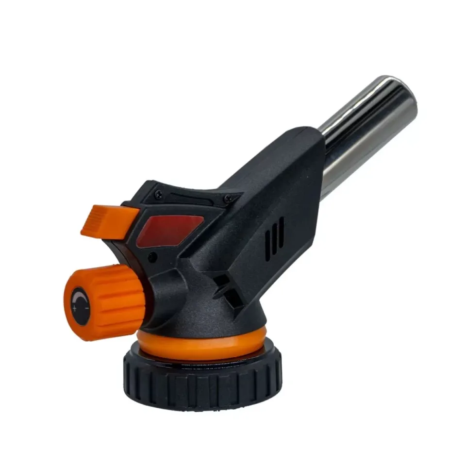 Wilderix WRX-509 Butan Gaz Torch Başlığı (Kamp Pürmüzü) – Piezo Ateşlemeli, Alev Ayarlı