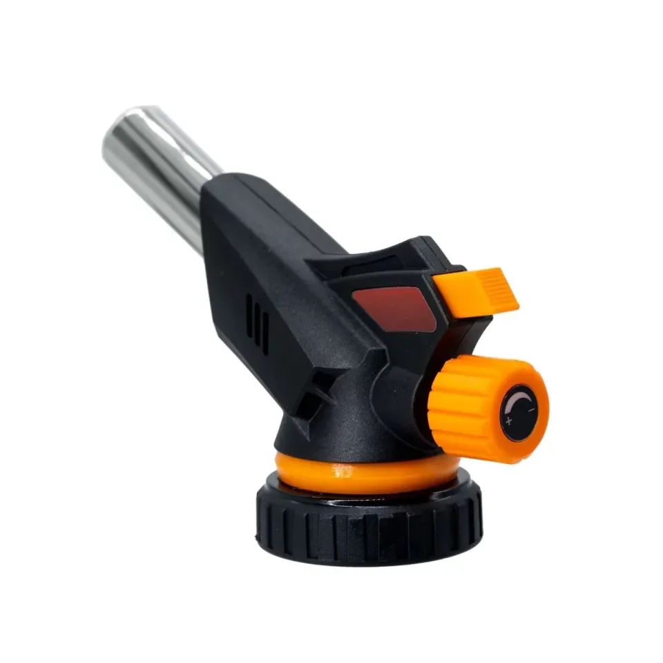 Wilderix WRX-509 Butan Gaz Torch Başlığı (Kamp Pürmüzü) – Piezo Ateşlemeli, Alev Ayarlı