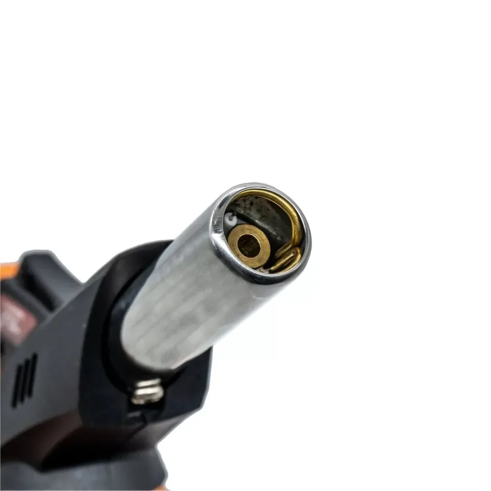 Wilderix WRX-509 Butan Gaz Torch Başlığı (Kamp Pürmüzü) – Piezo Ateşlemeli, Alev Ayarlı