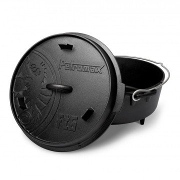 Petromax Dutch Oven FT6 Döküm Tencere ( Ayaklı Taban )