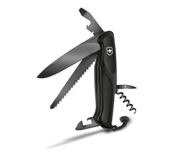 Victorinox 0.9563.C31P Ranger Grip 55 Siyah Çakı Onyx Black