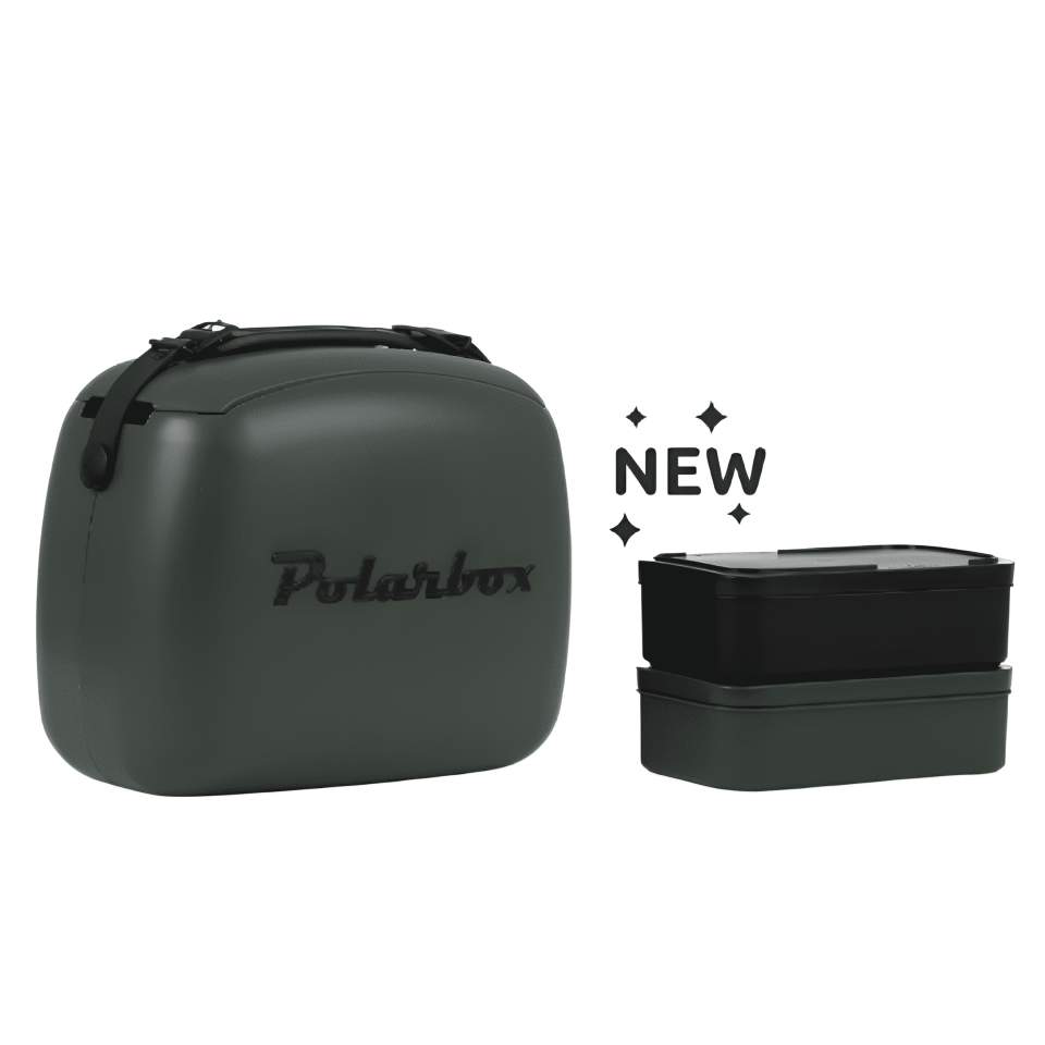 Polarbox Cooler 6 LT - VERDE FOREST - SİYAH Yemek Termosu Çift Katman