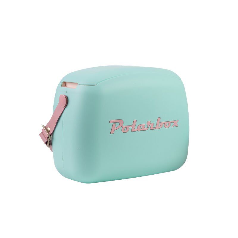 Polarbox Cooler 6 LT - Verde Agua - Rosa Pop  Yemek Termosu Çift Katman