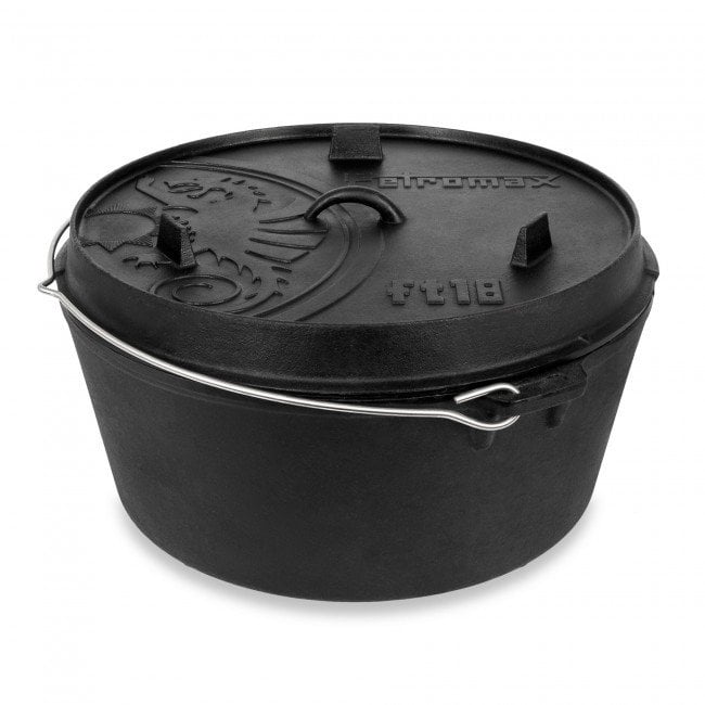 Petromax Dutch Oven FT18 Döküm Tencere ( Ayaklı Taban )