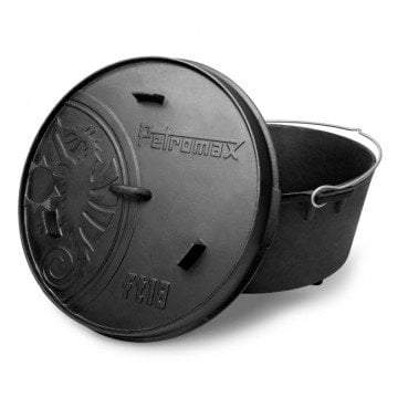Petromax Dutch Oven FT18 Döküm Tencere ( Ayaklı Taban )