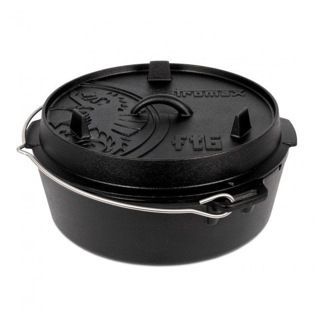 Petromax Dutch Oven FT6-T Döküm Tencere ( Düz Taban )