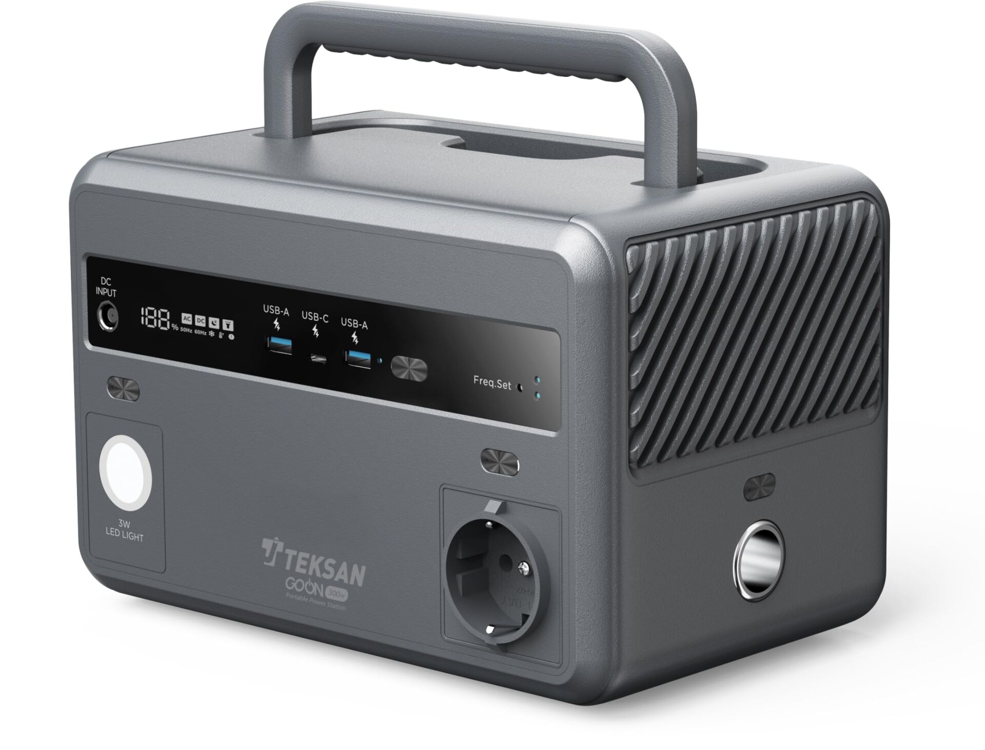 Teksan GO ON 300W Taşınabilir Güç İstasyonu | LiFePO4