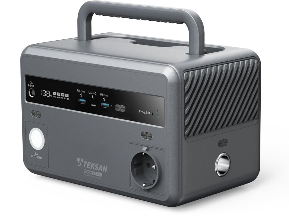 Teksan GO ON 300W Taşınabilir Güç İstasyonu | LiFePO4