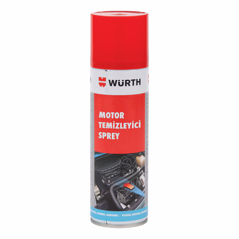 WÜRTH MOTOR TEMİZLEYİCİ SPREY HIZLI