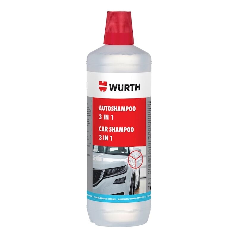 WÜRTH 3'ü 1 arada araç şampuanı