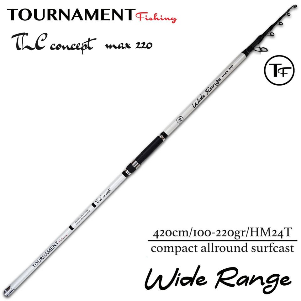 Tournament fishing Wide Range Surf 4.20 Mt 120-220Gr Olta Kamışı