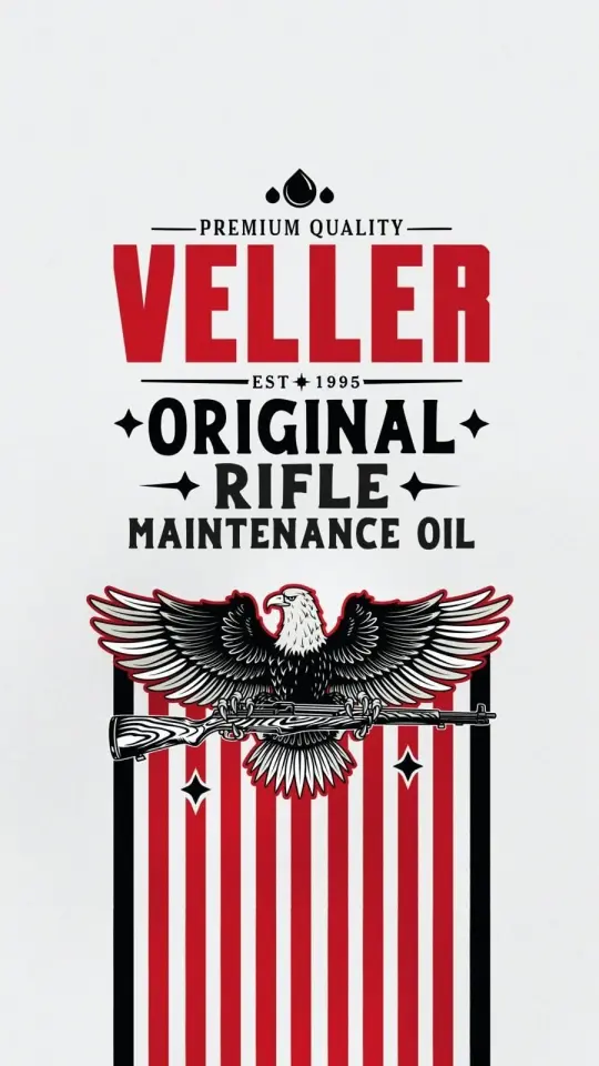 Veller Original Rifle Maintenance Oil 100ml – Profesyonel Silah Bakım ve Koruma Yağı