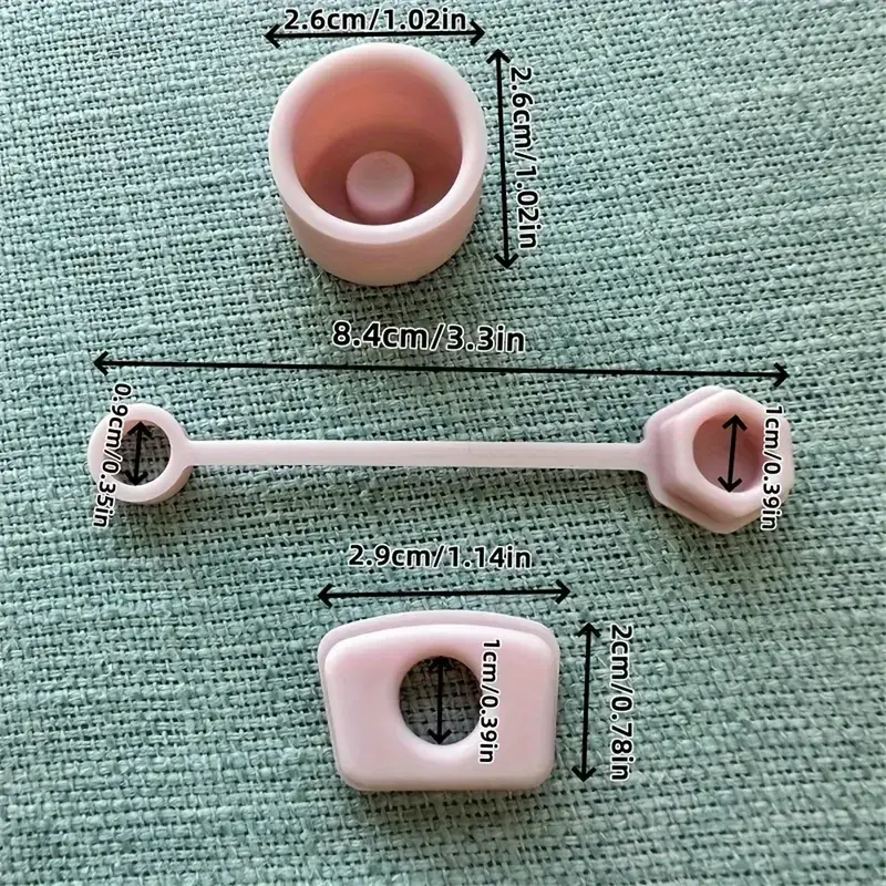 Quencher Pipetli Seri 1.18 Sızdırmazlık Silikon Seti Pembe